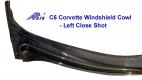 Real Carbon Fiber, C6 Corvette, Windshield Cowl 08-up